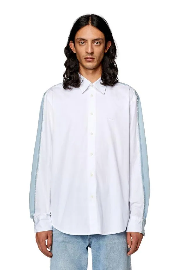 Diesel Swarh White Men Shirts