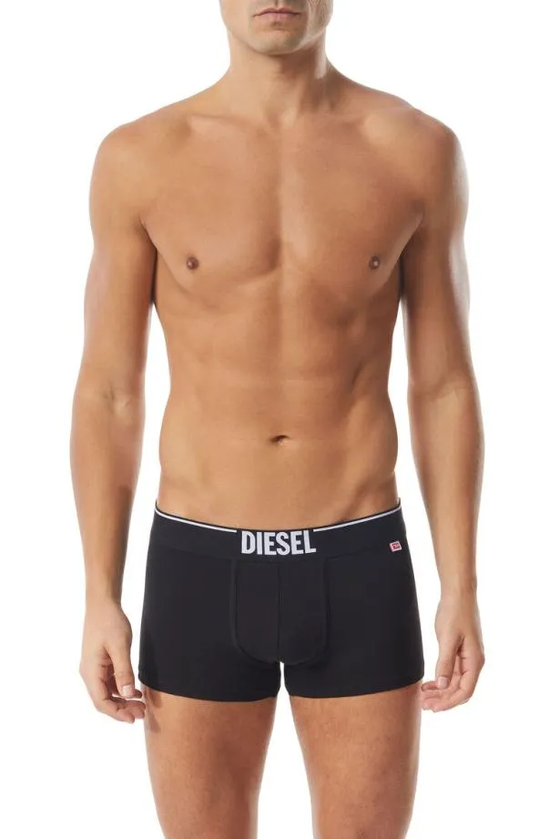 Diesel Umbxdamientwopack Blackwhite Men Underwear