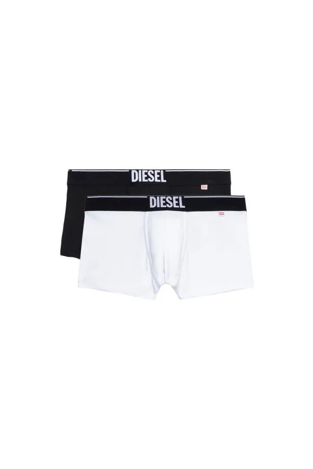 Diesel Umbxdamientwopack Blackwhite Men Underwear