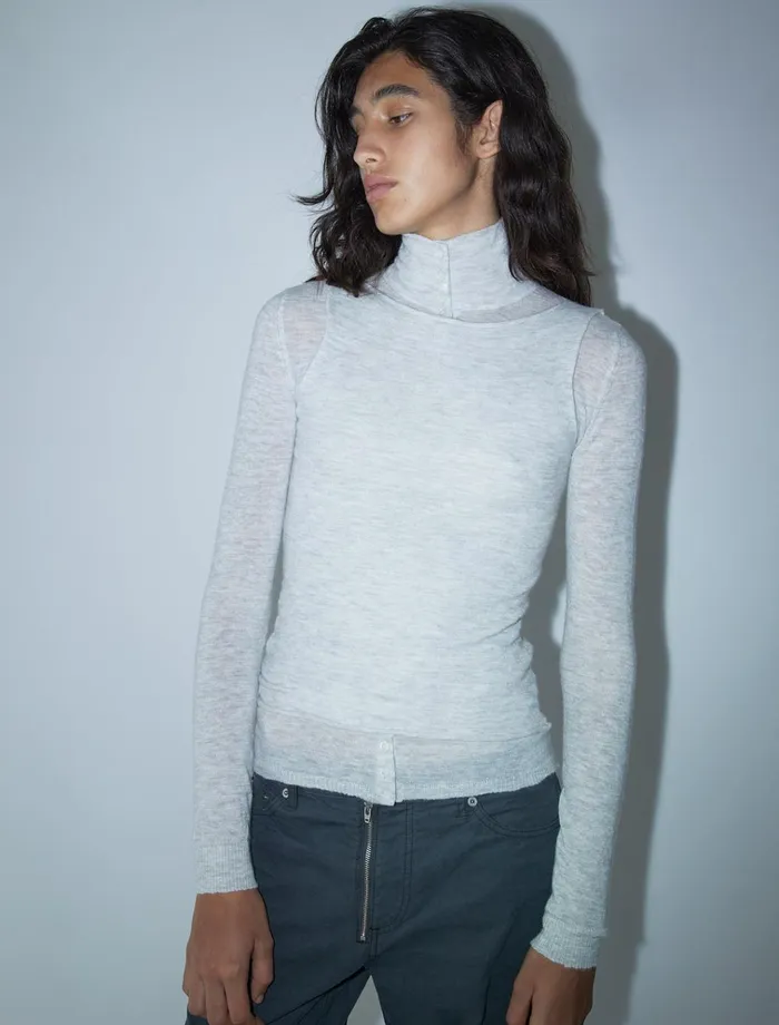 Dolores Light Grey Women Paloma Wool Knits