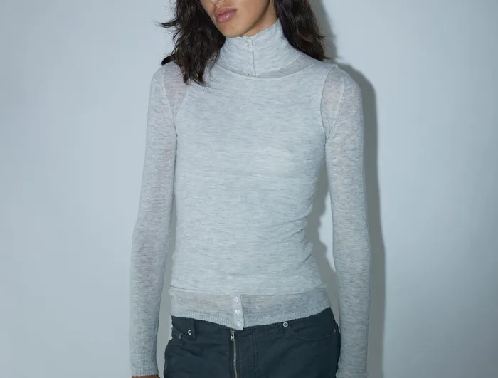 Dolores Light Grey Women Paloma Wool Knits