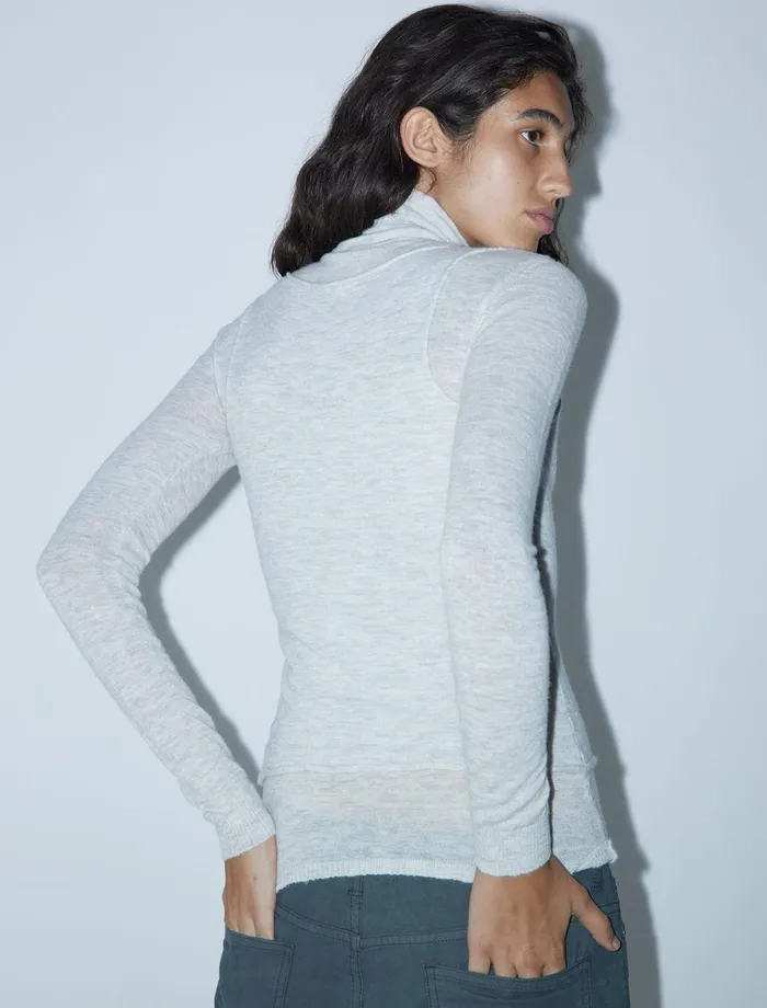 Dolores Light Grey Women Paloma Wool Knits