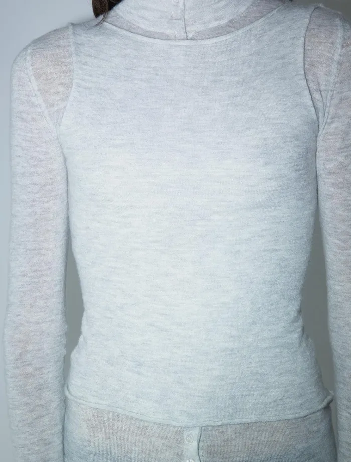 Dolores Light Grey Women Paloma Wool Knits