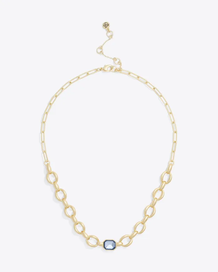 Draper James Chain And Gem Necklace Women Jewelry