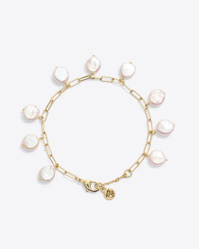 Draper James Petal Pearl Bracelet Women Jewelry