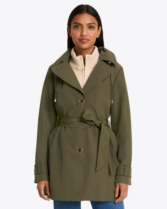 Draper James Rain Trench Women Jackets and Outerwear