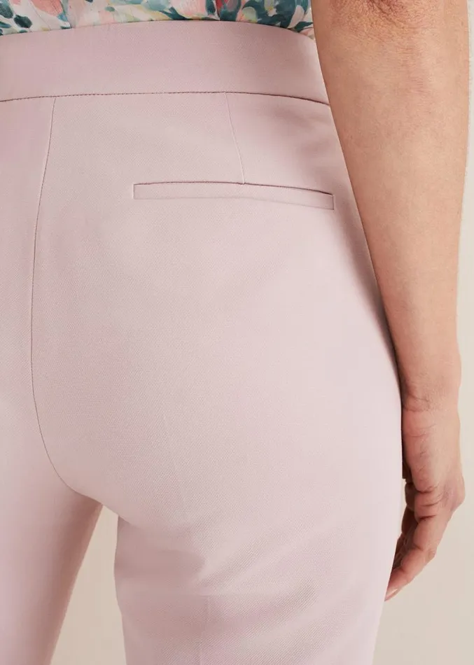 Eira Cigarette Trousers Pale Pink Women Phase Eight Trousers