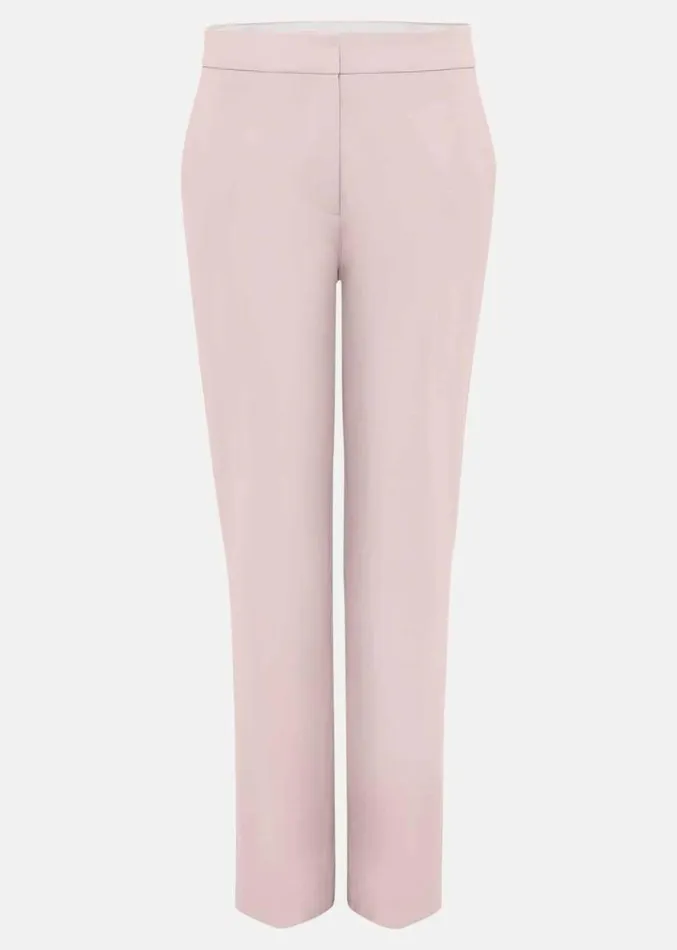 Eira Cigarette Trousers Pale Pink Women Phase Eight Trousers