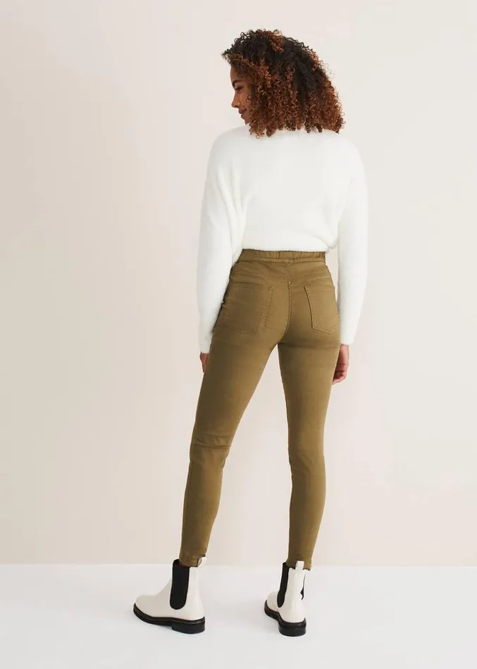 Eliza Jegging Olive Women Phase Eight Trousers