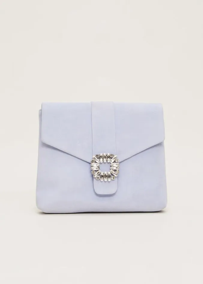 Embellished Clutch Bag Cornflower Women Phase Eight Bags and Clutches
