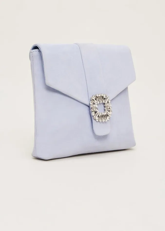 Embellished Clutch Bag Cornflower Women Phase Eight Bags and Clutches