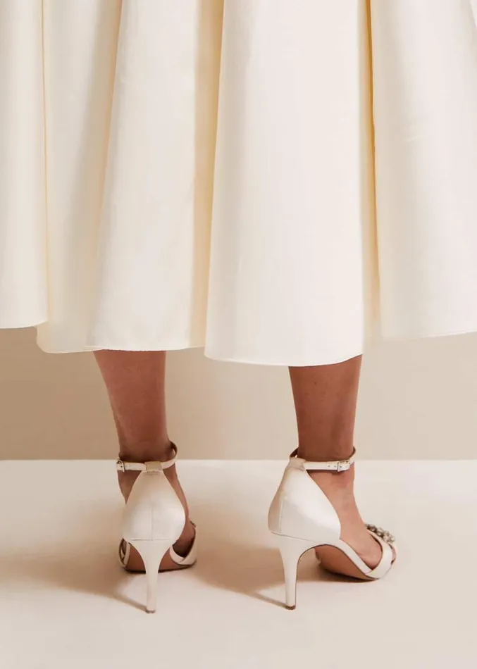 Embellished Sandals Ivory Women Phase Eight Occasion Shoes