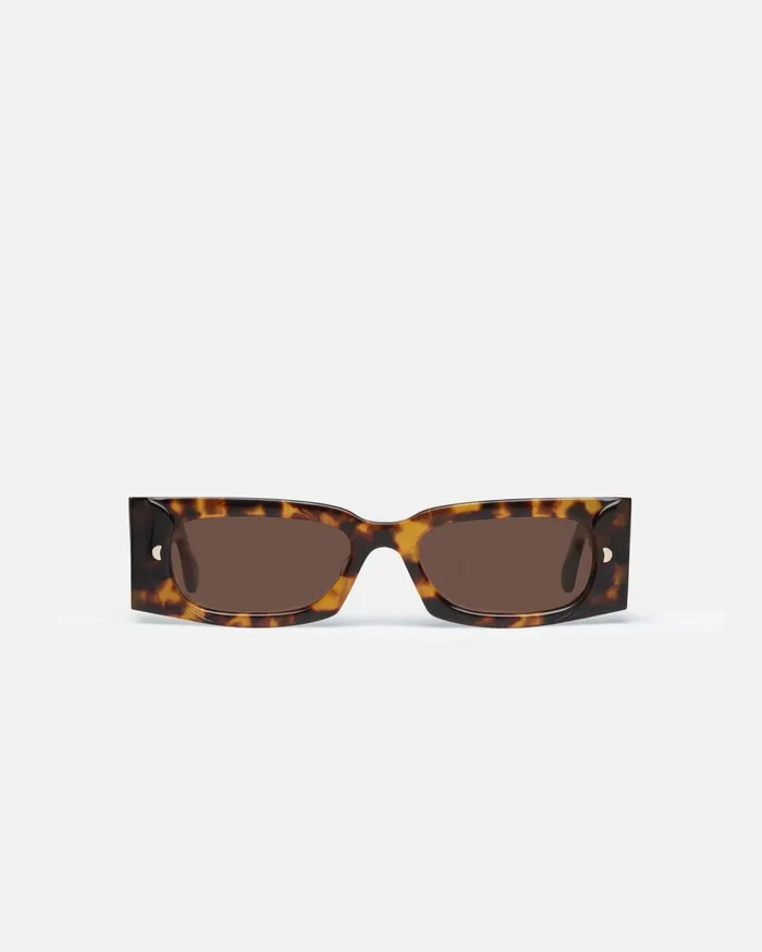 Fenna BioPlastic Sunglasses Dark Amber MenWomen Nanushka Eyewear