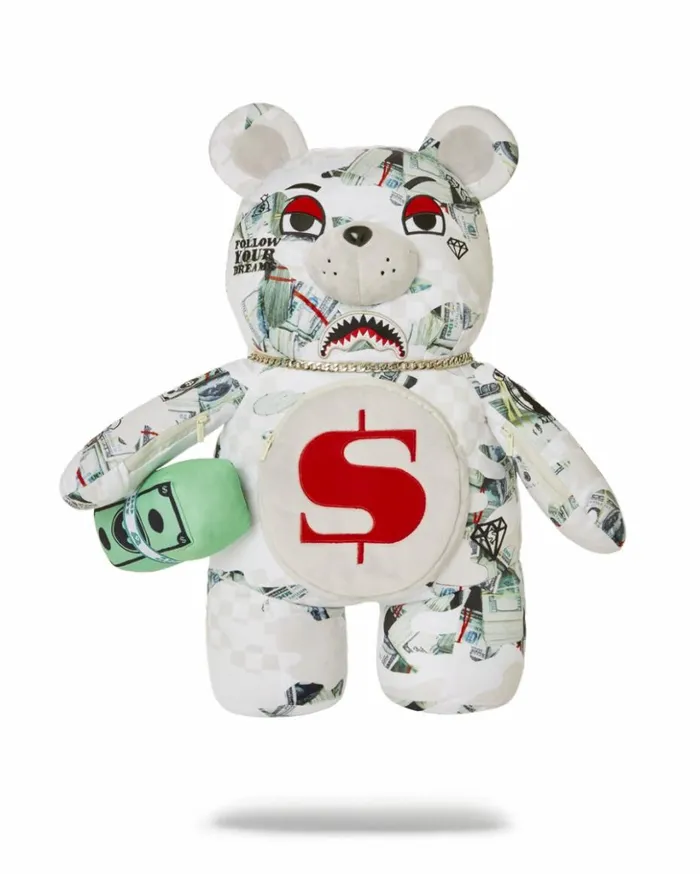 FEROCIOU MONEYBEAR TEDDYBEAR BACKPACK Bags SPRAYGROUND