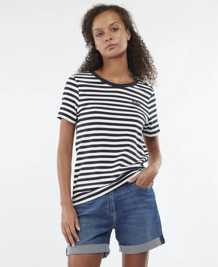 Ferryside TShirt Olive Tree Women Barbour TShirts