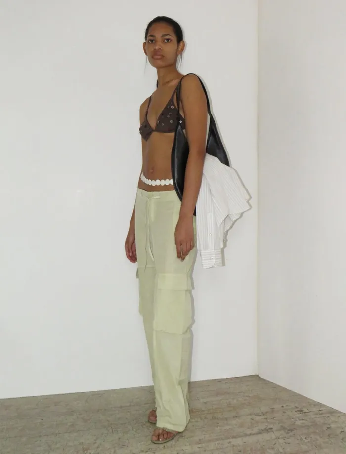 Floresta Yellow Women Paloma Wool Trousers