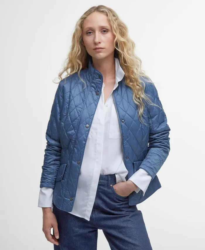 Flyweight Cavalry Quilted Jacket Blackstone Women Barbour Quilted Jackets