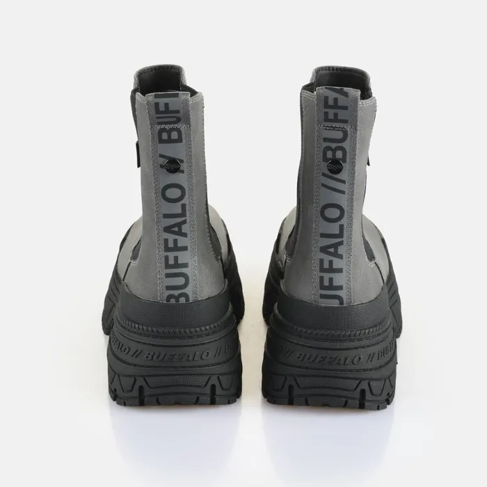 Fusion Chelsea Greyblack Buffalo Boots and AnkleBoots Fusion Chelsea Greyblack Buffalo Boots and AnkleBoots
