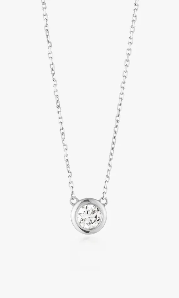 Generation Love Clothing Fine Jewelry Mon Tresor Round Cut Bezel Pendant 58 Carat White Gold 8211 Women Generation Love Clothing Fine Jewelry Mon Tresor Round Cut Bezel Pendant 58 Carat White Gold 8211 Women