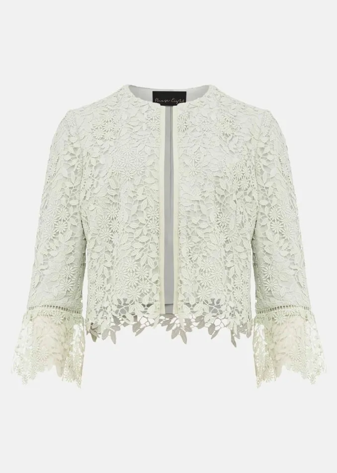 Georgia Lace Jacket Spearmint Women Phase Eight Jackets
