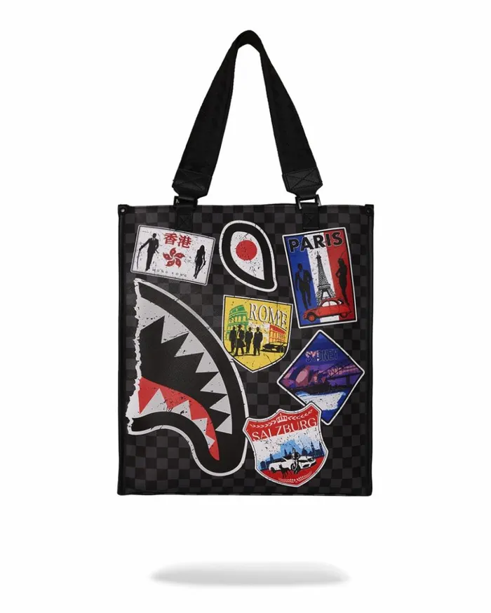GLOBAL MOGUL UNLIMITED MILES LOFT TOTE Bags SPRAYGROUND