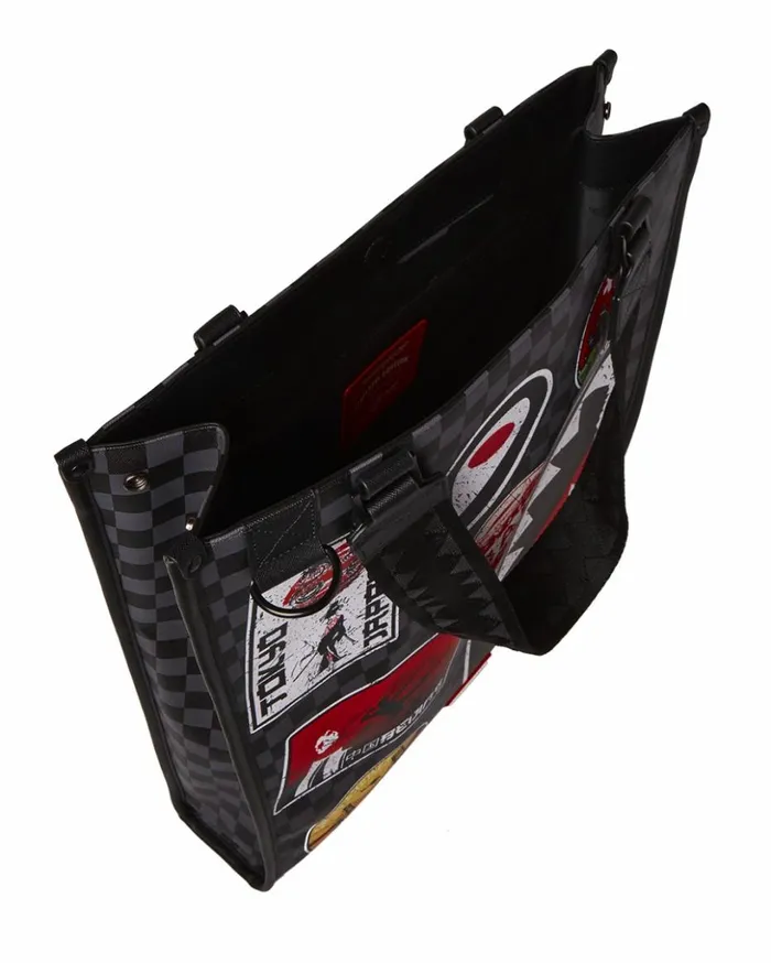 GLOBAL MOGUL UNLIMITED MILES LOFT TOTE Bags SPRAYGROUND