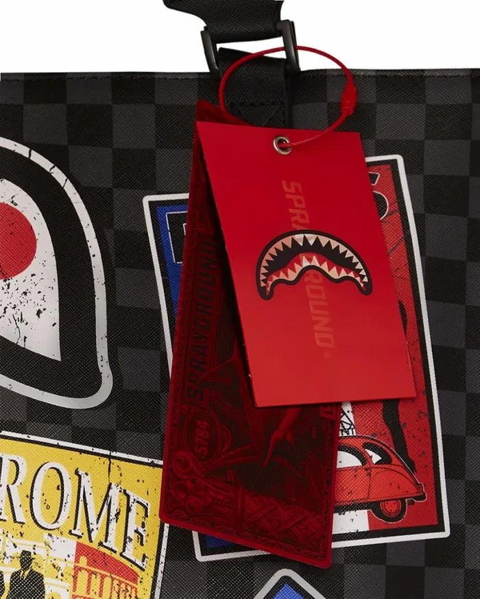 GLOBAL MOGUL UNLIMITED MILES LOFT TOTE Bags SPRAYGROUND