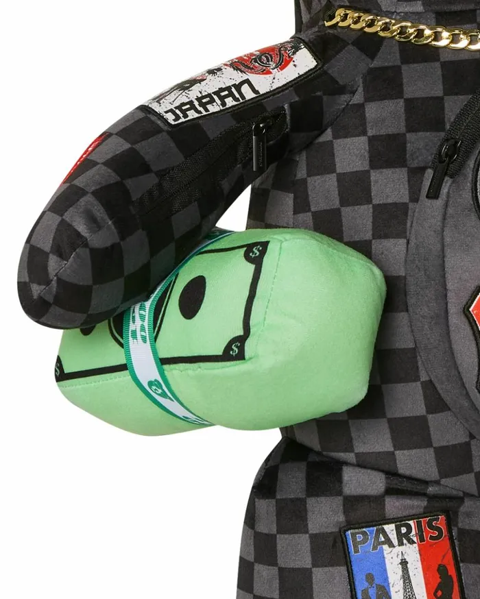 GLOBAL MOGUL UNLIMITED MILES MONEYBEAR TEDDYBEAR BACKPACK Bags SPRAYGROUND