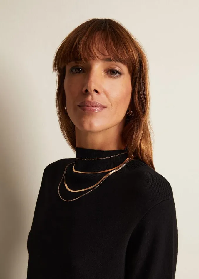Gold Layered Necklace Gold Women Phase Eight Jewellery
