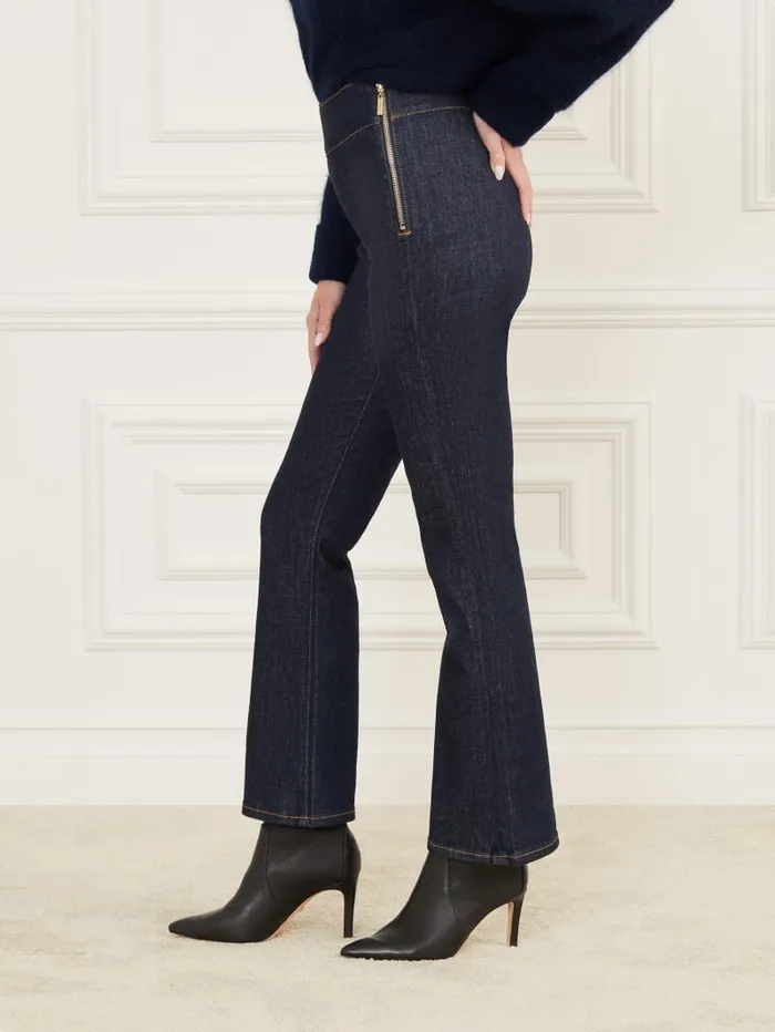 GUESS Bottoms Mia Denim Flare Pant Blue 8211 Women