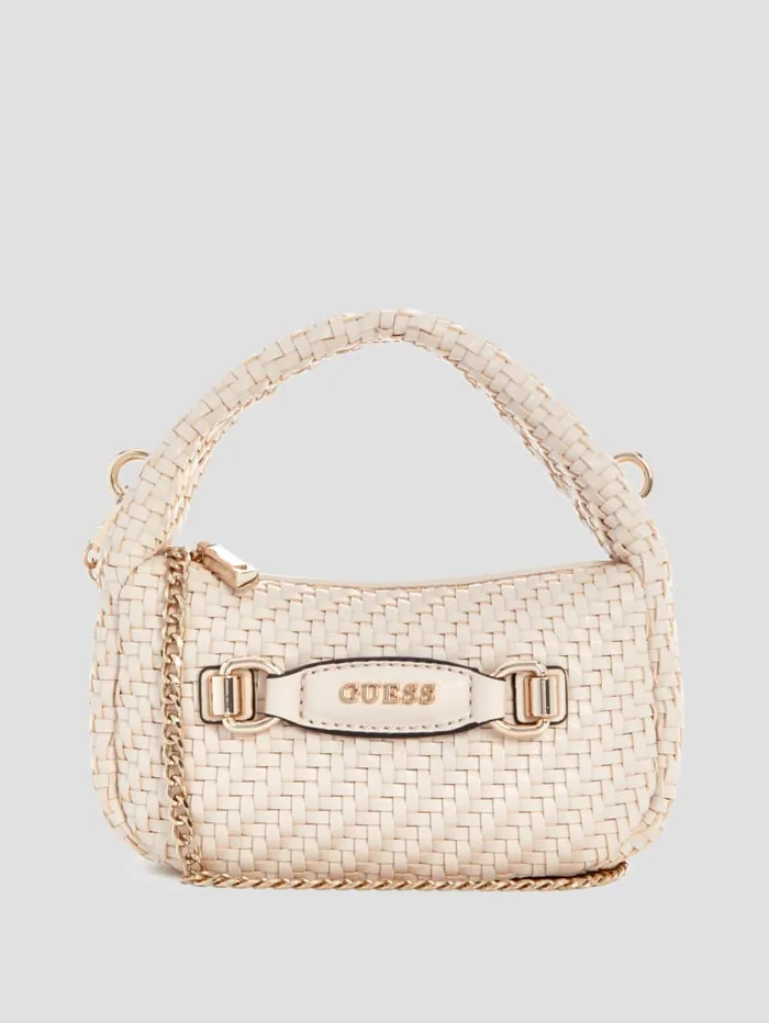 GUESS Handbags Francy Mini Hobo Pink 8211 Women