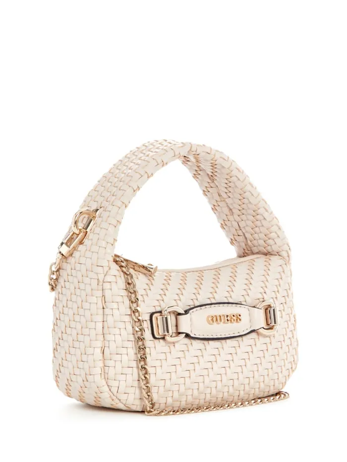 GUESS Handbags Francy Mini Hobo Pink 8211 Women