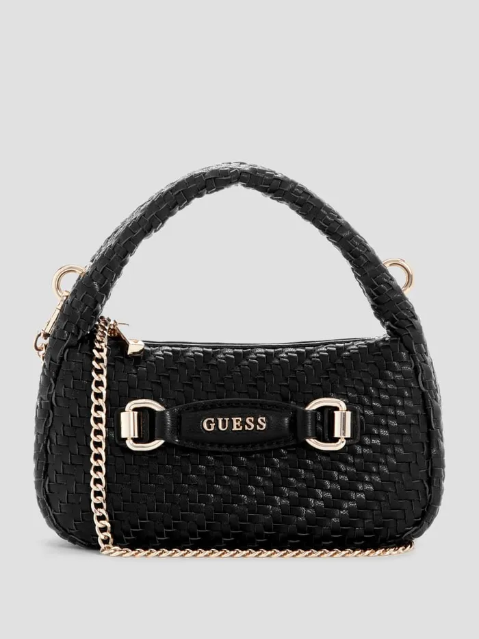 GUESS Handbags Francy Mini Hobo Pink 8211 Women