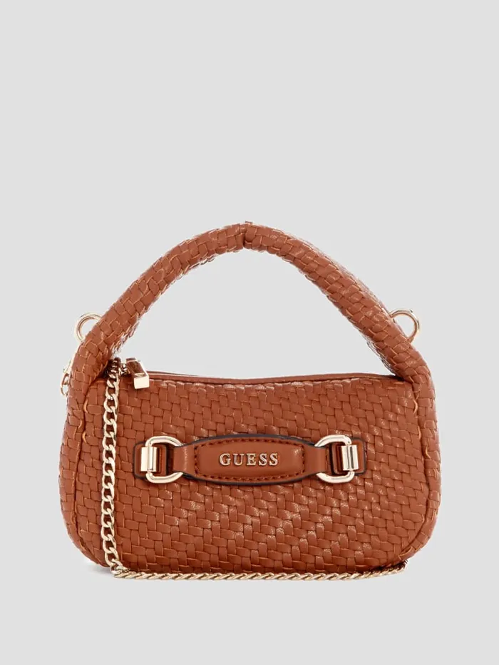 GUESS Handbags Francy Mini Hobo Pink 8211 Women