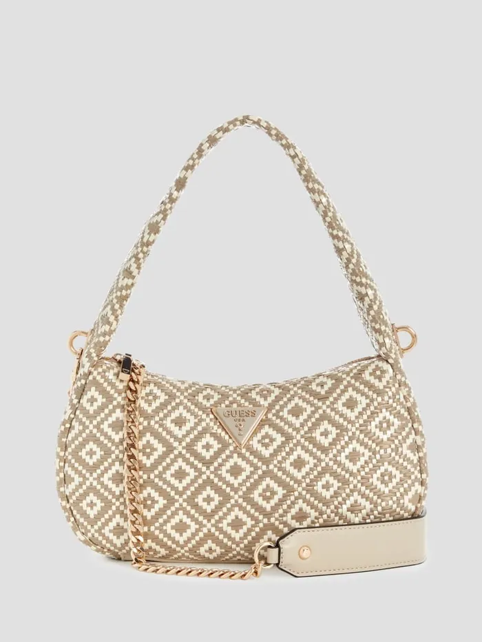 GUESS Handbags Rianee Hobo Black 8211 Women