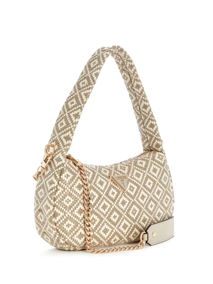 GUESS Handbags Rianee Hobo Black 8211 Women
