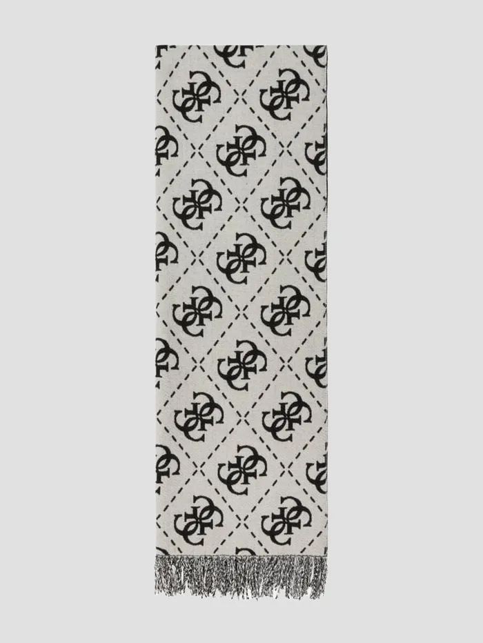 GUESS Hats and Scarves Nolana Quattro G Scarf Black 8211 Women