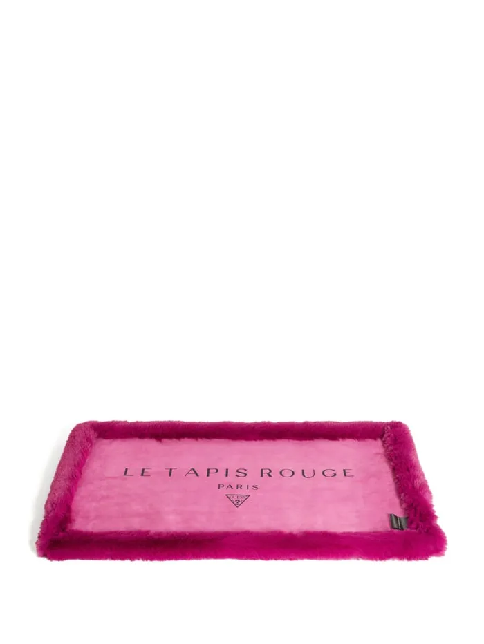 GUESS Home FauxFur Pet Carpet Yellow 8211 Women