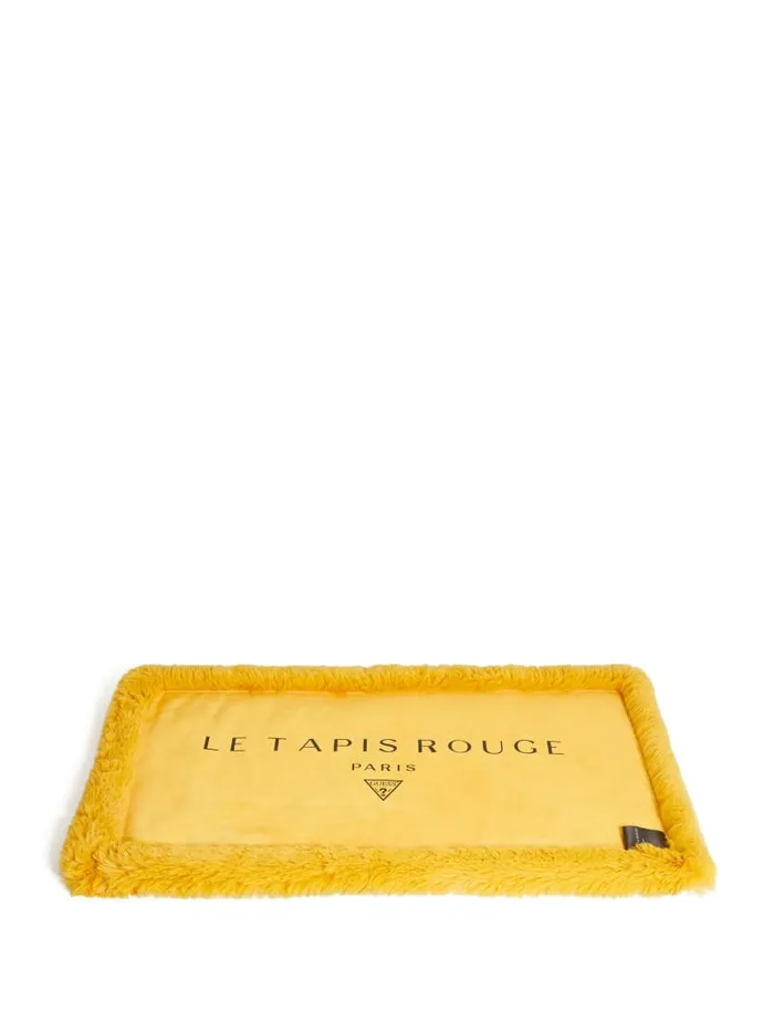 GUESS Home FauxFur Pet Carpet Yellow 8211 Women