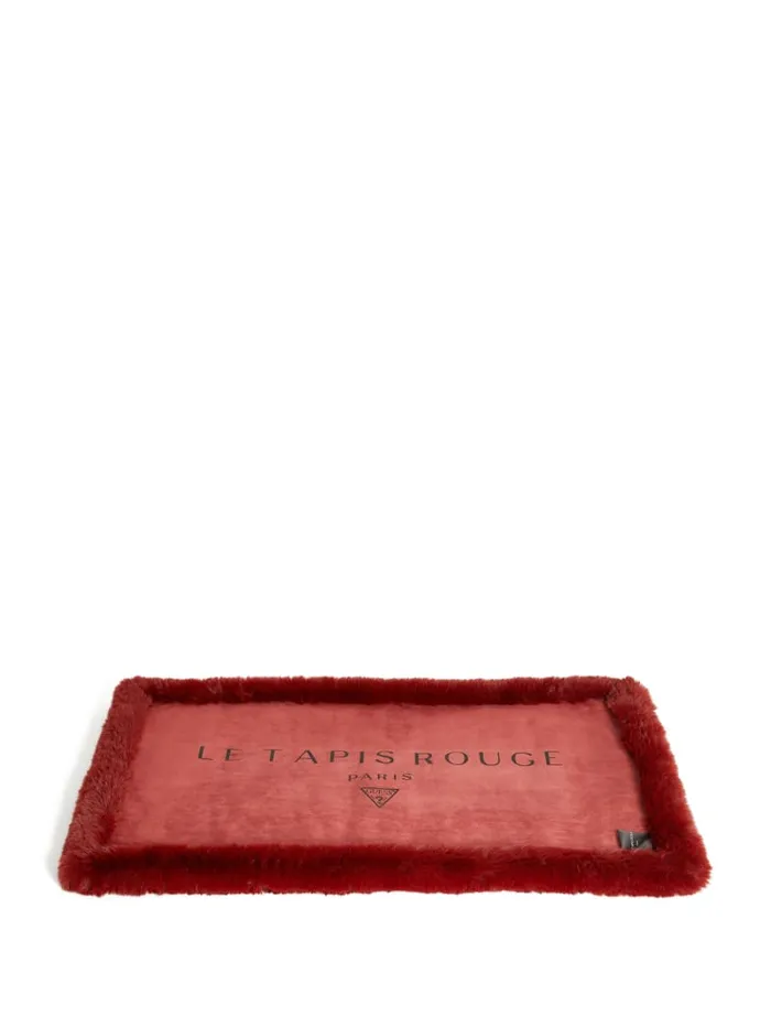GUESS Home FauxFur Pet Carpet Yellow 8211 Women