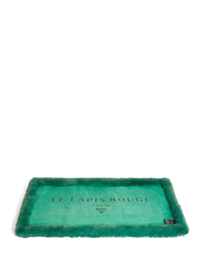GUESS Home FauxFur Pet Carpet Yellow 8211 Women