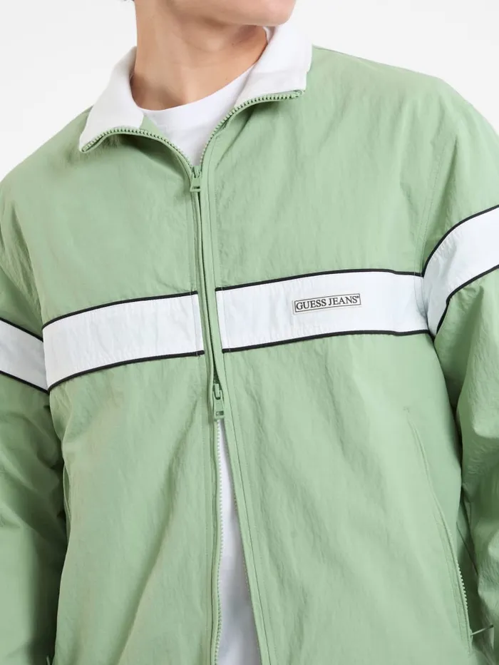 GUESS Jackets and Coats Eco Windbreaker Jacket Green 8211 Men