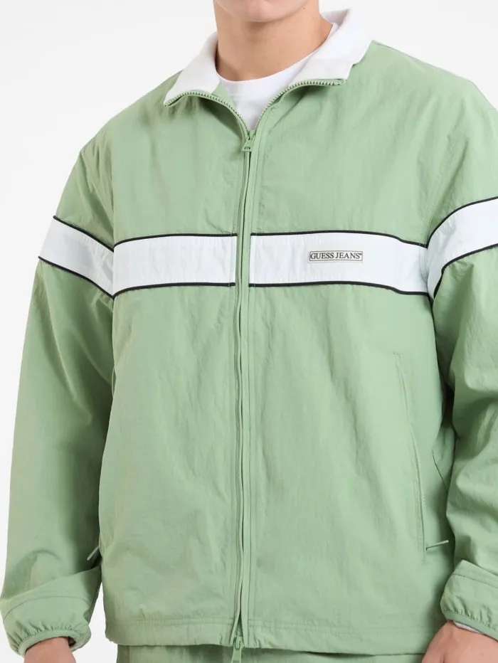 GUESS Jackets and Coats Eco Windbreaker Jacket Green 8211 Men