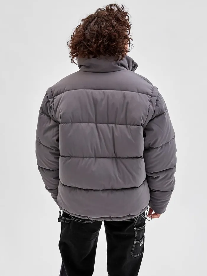 GUESS Jackets and Coats Originals Puffer Jacket Gray 8211 Men