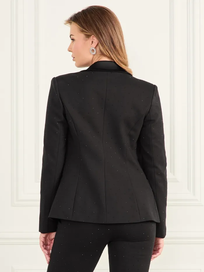 GUESS Jackets and Coats Shimmy Blazer Black 8211 Women