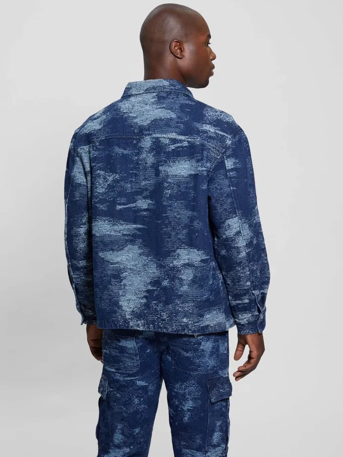 GUESS Jeans and Denim Billy Denim Jacket Blue 8211 Men