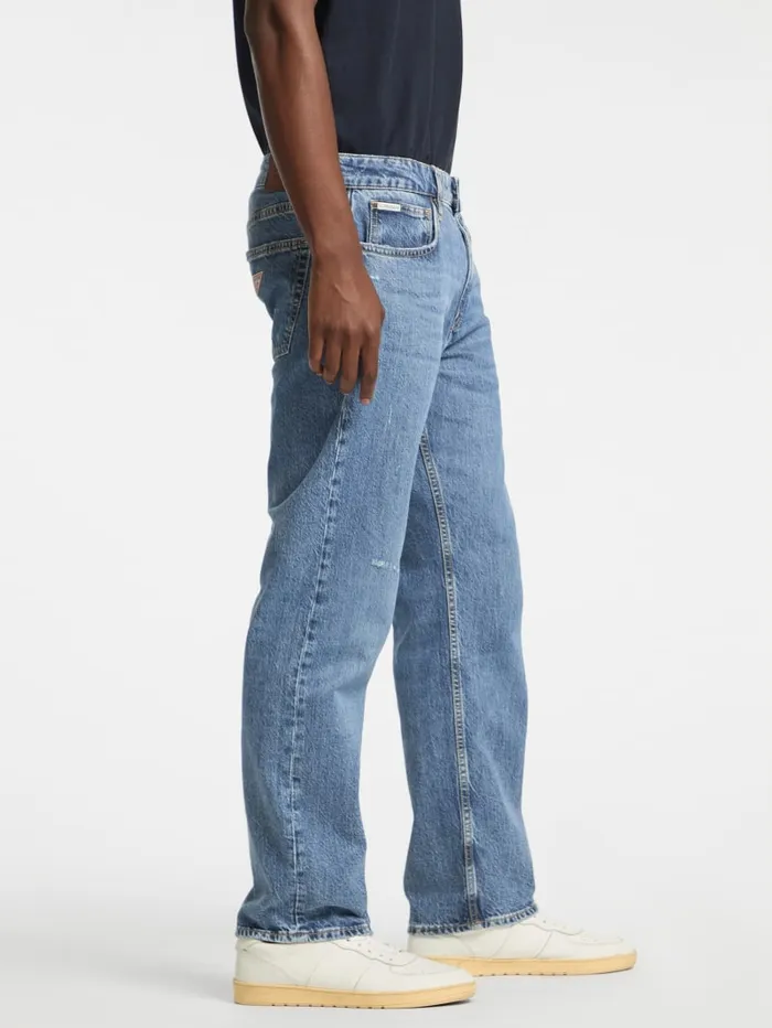 GUESS Jeans and Denim Eco G16 Straight Jeans Blue 8211 Men