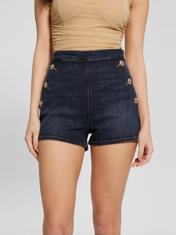 GUESS Jeans and Denim Janae Denim Shorts Black 8211 Women