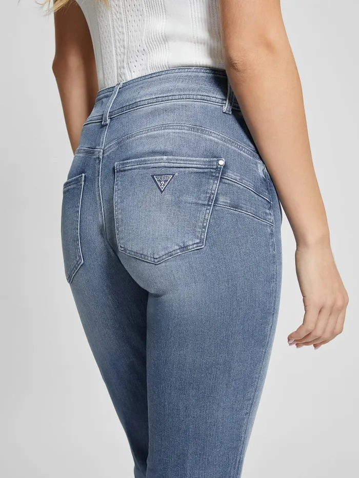 GUESS Jeans and Denim Shape Up Straight Jeans Blue 8211 Women