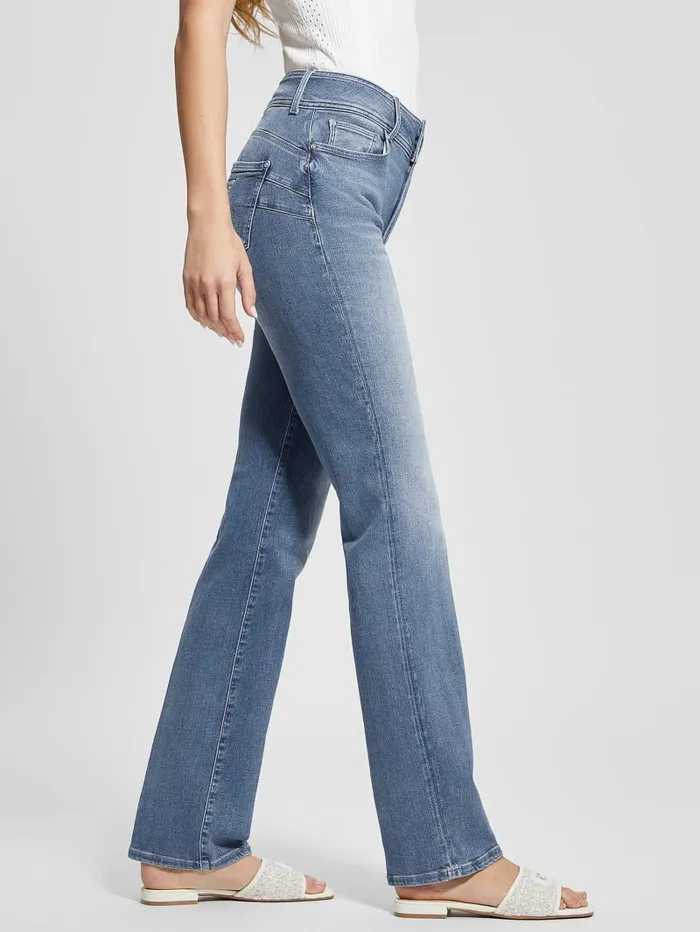 GUESS Jeans and Denim Shape Up Straight Jeans Blue 8211 Women